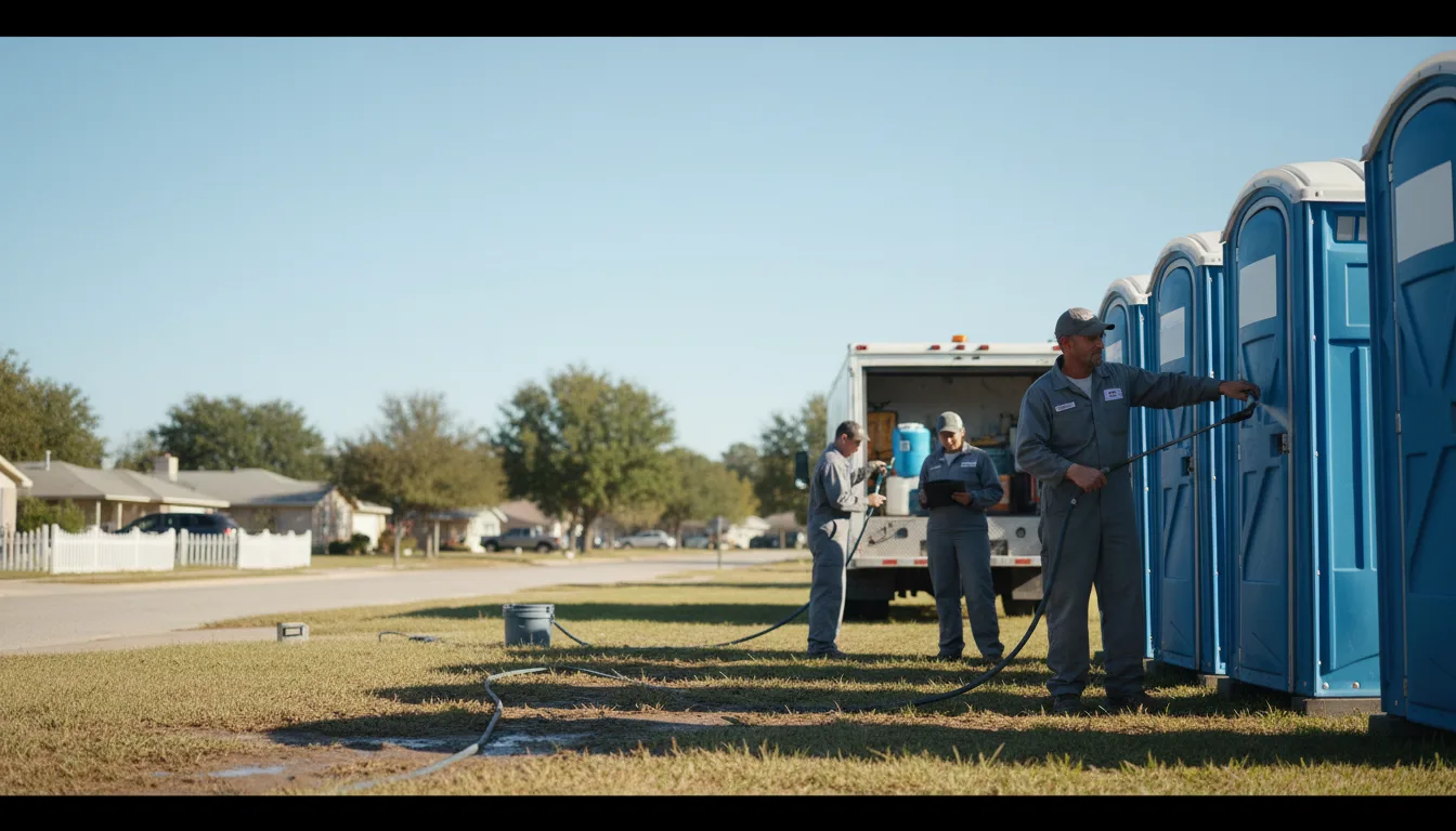 Long-Term Portable Toilet Rental in Hewitt, TX near me